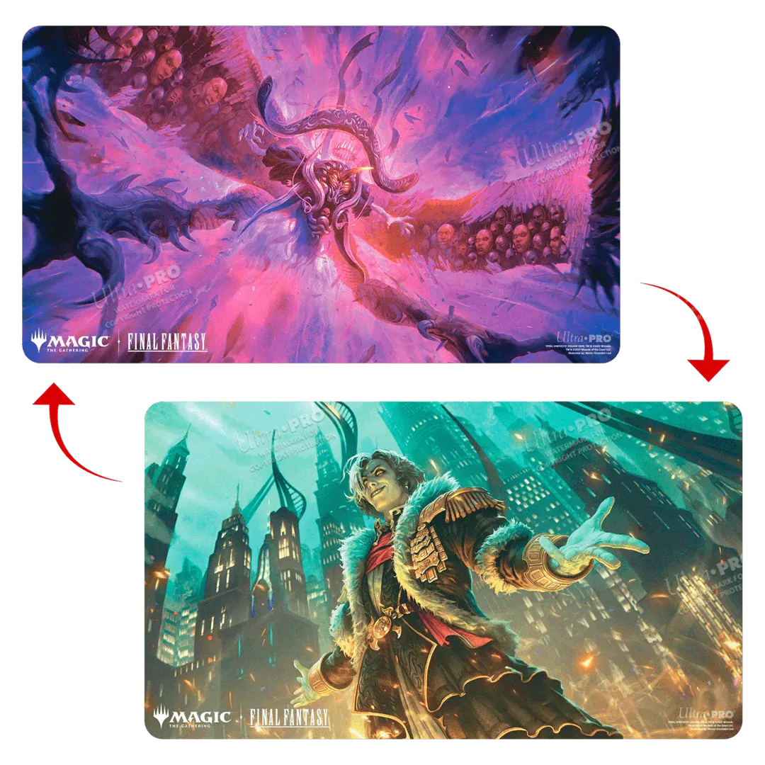 Magic: The Gathering FINAL FANTASY Emet-Selch, Unsundered / Hades, Sorcerer of Eld Double-Sided Playmat