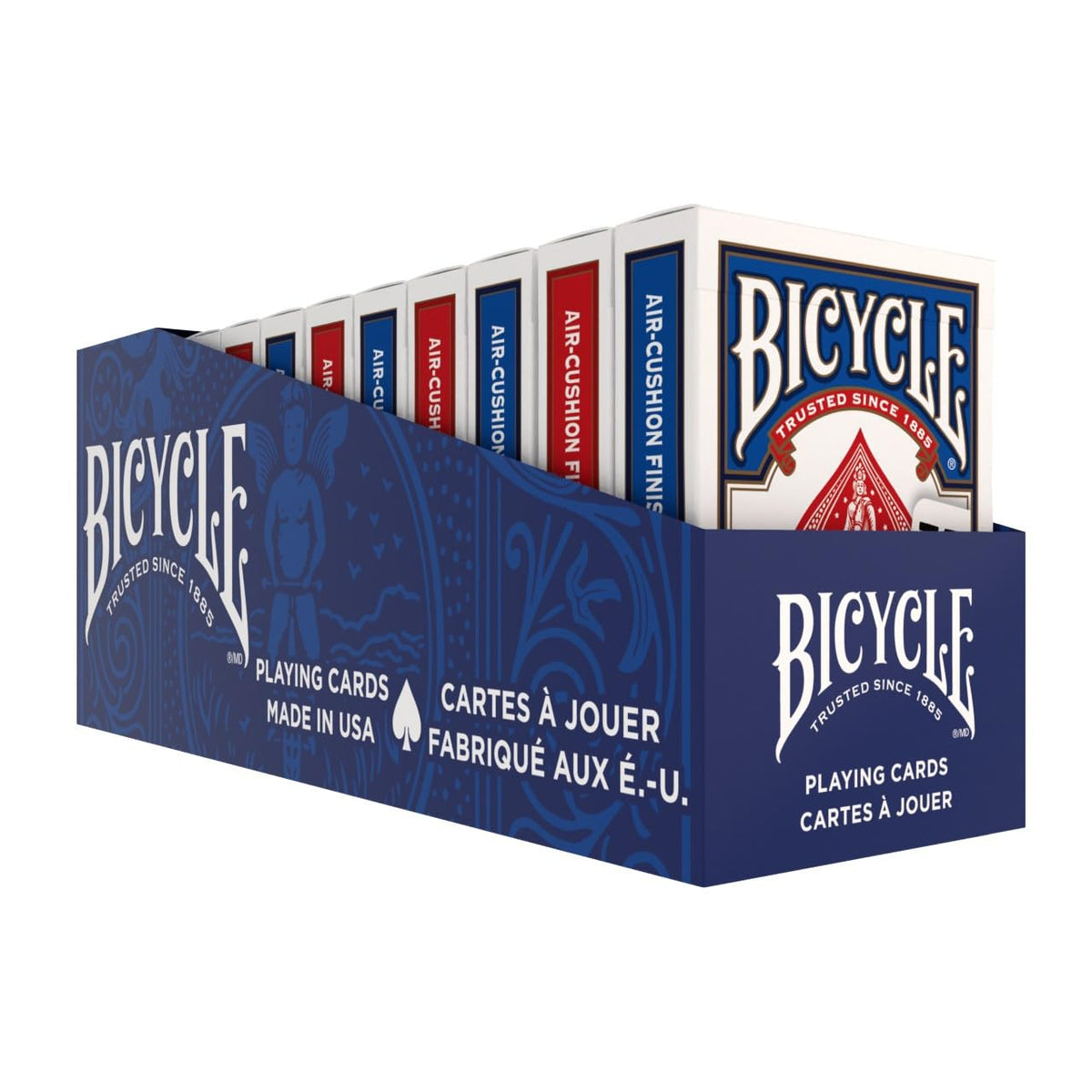Bicycle Playing Cards 2 Pack Standard Poker Size Red and Blue