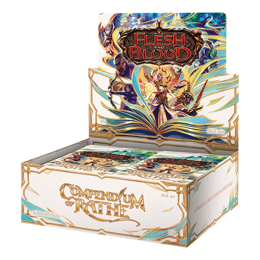 Compendium of Rathe Booster Box Display
