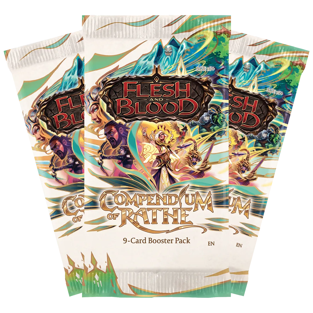 Compendium of Rathe Booster Box Display