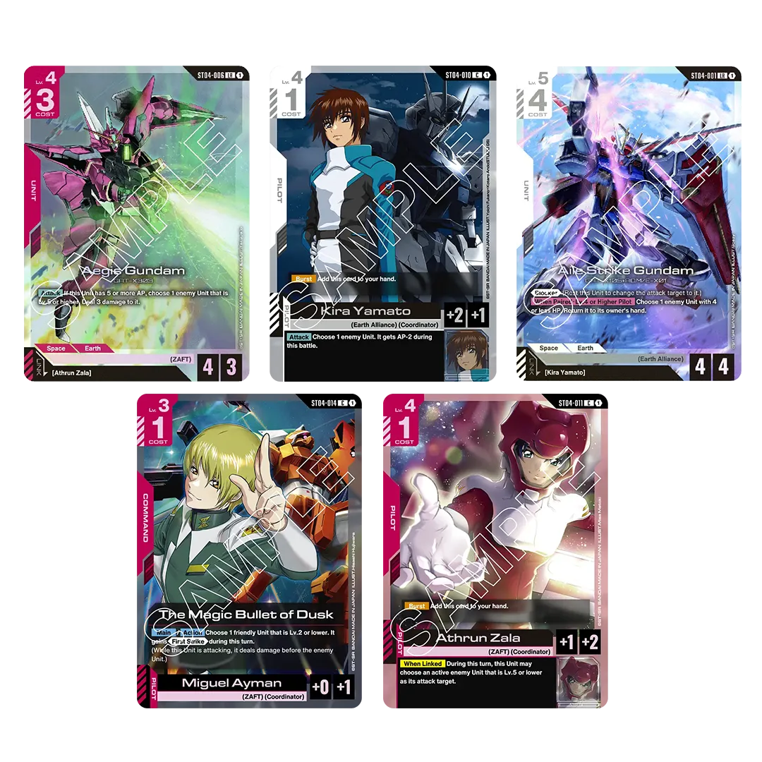GUNDAM CARD GAME: GUNDAM ASSEMBLE STARTER SET [ST04A]
