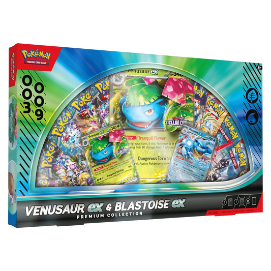 Pokemon: Venusaur Ex & Blastoise EX Premium Collection
