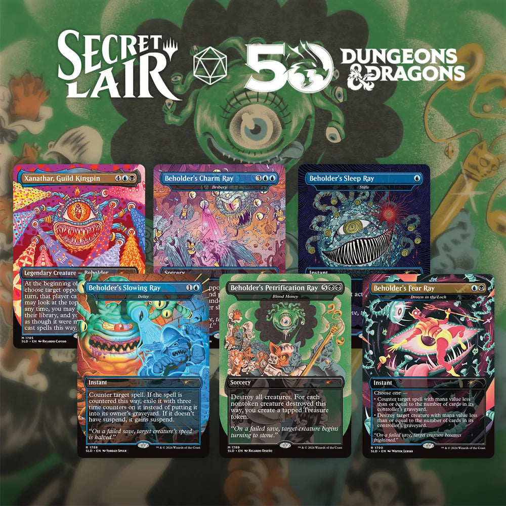 Secret Lair Drop: Dungeons & Dragons - Death Is In The Eyes Of The Beholder I