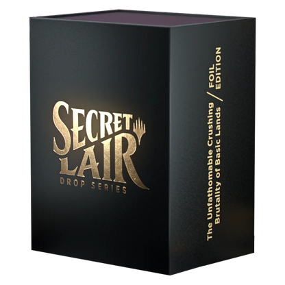 Secret Lair Drop - The Unfathomable Crushing Brutality of Basic Lands [Foil Edition]