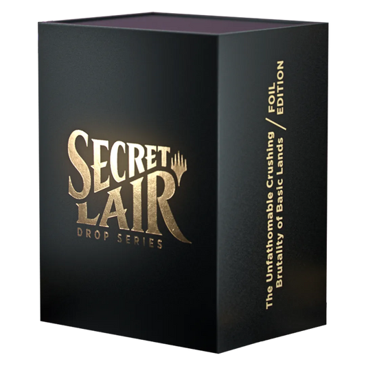 Secret Lair Drop - The Unfathomable Crushing Brutality of Basic Lands [Foil Edition]